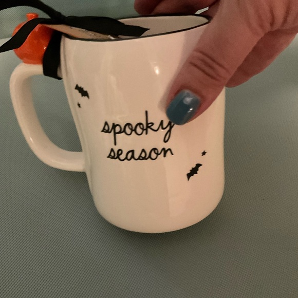 NEW Peanuts x Rae Dunn Snoopy Pumpkin Halloween Spooky Season Mug - Picture 5 of 6